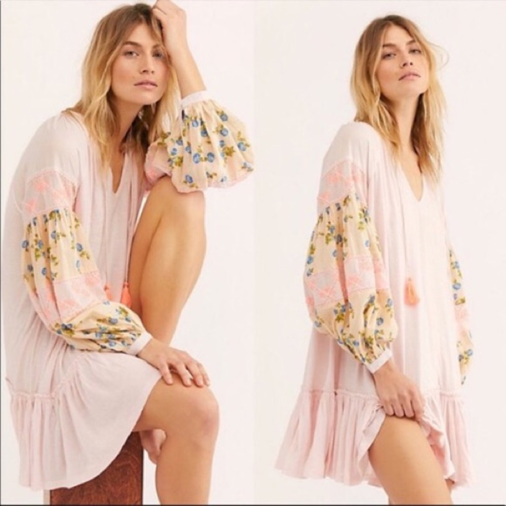 Free People Mix it Up Tunic